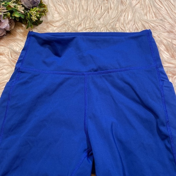 BYLT Basics Endurance High Waist Royal Blue Leggings sz S - Picture 3 of 9